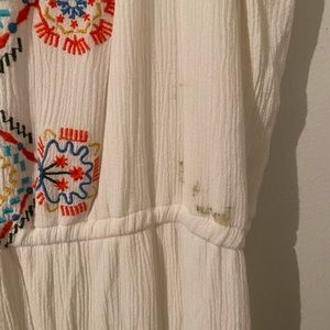 Maxi cream dress
